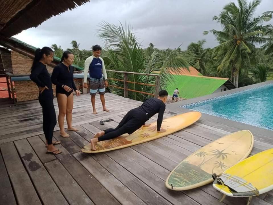 Lexias Hostel And Workspace - Siargao Catangnan Exteriör bild